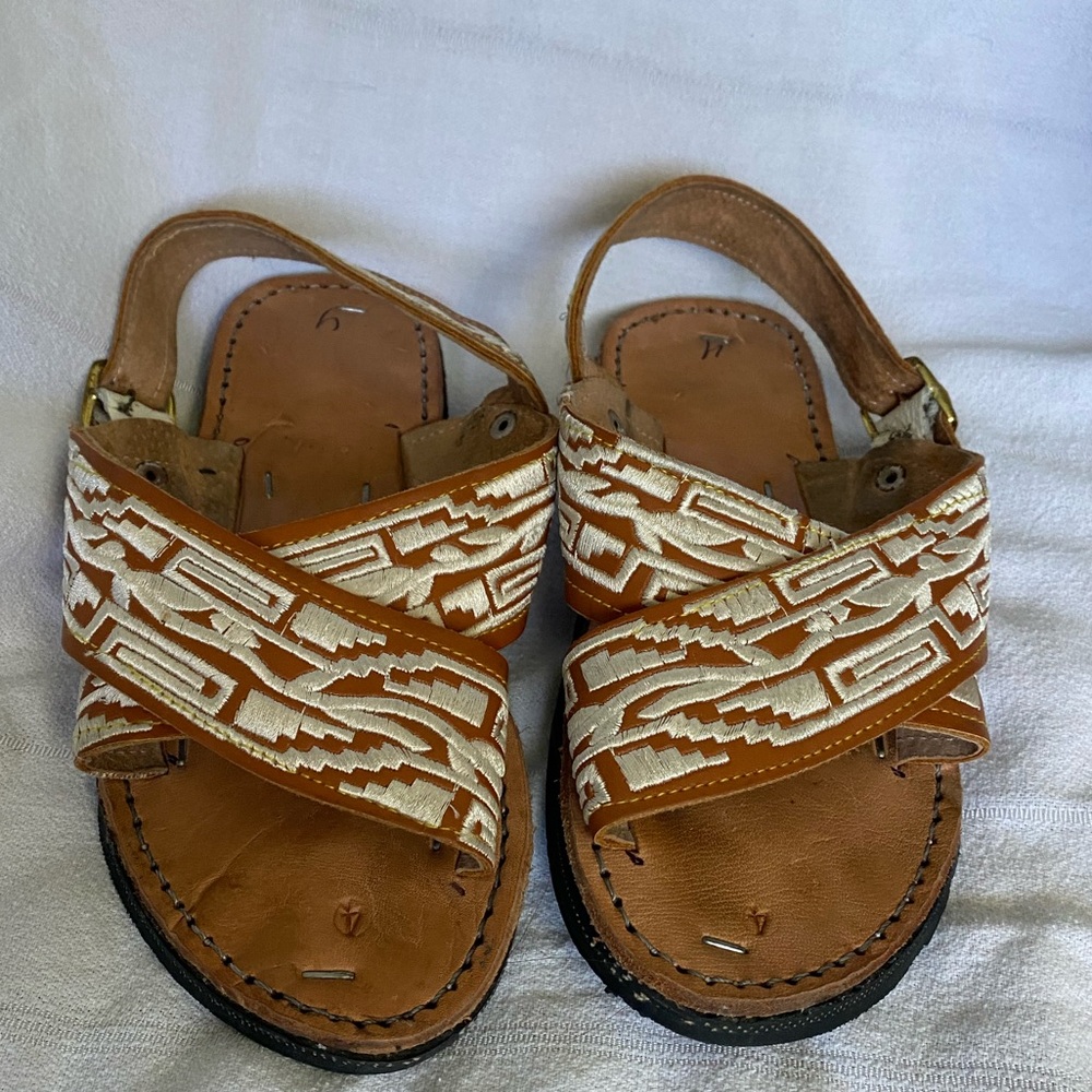 Mexican Leather Huaraches 100% Authentic